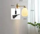 GobekUsa LED Wall Lamp with Knob Switch, 4W Home Lighting