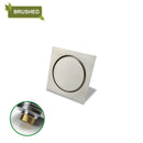 GobekUsa Brass Square Shower Floor Drain for Kitchen and Bathroom, Insect-proof and Odor-proof
