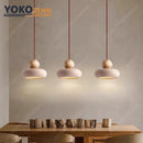 Japanese Wabi-Sabi Travertine Stone Pendant Light