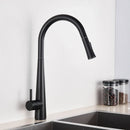 GobekUsa Gold Swivel Kitchen Faucet with Pull Down Sprayer