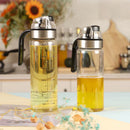 GobekUsa Durable Automatic Oil Bottle for Soy Sauce Vinegar Seasoning Storage