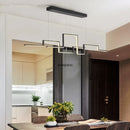 GobekUsa LED Ceiling Chandelier Dimmable for Dining Room Kitchen Bar Pendant Lamp