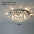 GobekUsa Crystal Ceiling Lamp: Luxury Modern LED Ceiling Light for Home Indoor Lighting