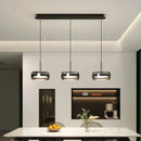 GobekUsa Glass Dining Pendant Light: Modern Minimalist Table Decor for Home Lighting