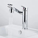 GobekUsa Gold Multifunction Bathroom Sink Faucet Hot Cold Water Mixer Deck Mounted