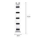 GobekUsa Geometric Glass Candle Holder Block Design Home Decor Accessory