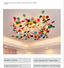 GobekUsa Leaf Agate Ceiling Lamp: Modern Nordic Jade Design for Living Room, Restaurant, Bedroom