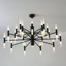GobekUsa Black Gold Art Decor Led Ceiling Chandelier for Modern Fashion Designer Home