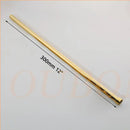 GobekUsa Golden Black Stainless Steel Round Shower Arm for Bathroom with Extension Arm