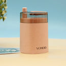 GobekUsa Automatic Toothpick Dispenser Holder | Wheat Straw Container Push Pop-up