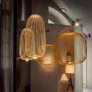 Spokes Birdcage Pendant Light in Polished Chrome