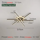 2023 GobekUsa Nordic LED Ceiling Chandelier for Living, Dining, and Bedroom