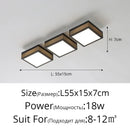 GobekUsa Black White LED Ceiling Lights Modern Minimalist Bedroom Study Lighting Fixtures