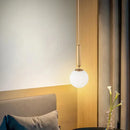 GobekUsa Glass Ball Pendant Chandeliers for Dining Room Bedroom Lighting