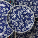 GobekUsa Blue and White Porcelain Serving Plate - Elegant Chinese Tableware for Spaghetti, Roast Turkey, and More