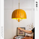 GobekUsa Leather Chandelier: European Bedroom Single Head Design