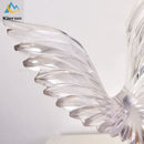 GobekUsa Crystal Eagle LED Table Lamp for Bedroom Study and Living Room