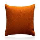 GobekUsa Blue Wave Crimping Quilted Cushion Cover for Home Sofa Bed Decor
