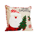 GobekUsa Christmas Embroidered Pillowcase 45x45cm - Festive Home Decorative Cushions