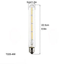 GobekUsa LED Filament Tubular Edison Bulb 6000K T10 T185 T225 T30 T300 4W 6W 8W