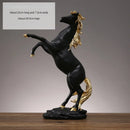 GobekUsa Horse Resin Sculpture Home Decor - Living Room Office Animal Decoration