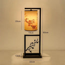 GobekUsa Ancient Plum Blossom Chinese Style Floor Lamp - Creative Printing Picture