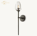 GobekUsa LED Tulip Glass Wall Sconce Indoor Lighting Fixture for Bedroom & Living Room