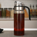 GobekUsa Durable Automatic Oil Bottle for Soy Sauce Vinegar Seasoning Storage
