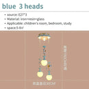 GobekUsa Creative Unicorn LED Pendant Ceiling Light for Children's Room