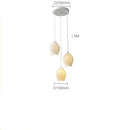 GobekUsa Elegance Ribbed Ceramic Pendant Lights for Dining Island, Living Room
