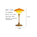 GobekUsa Glass Desk Lamp: Modern Minimalist Nordic Table Light for Living Room and Study.