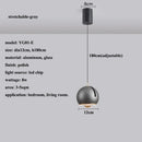 GobekUsa Adjustable Angle LED Pendant Light: Modern Stretchable Chandelier for Home Decor
