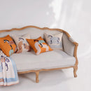 GobekUsa 45x45 Square Throw Pillowcase - Luxury Fashion for Living Room and Sofa Decor