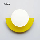 GobekUsa Kids' Macaron LED Wall Lamp for Living Room & Children's Room