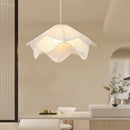 Modern Flower Fabric Pendant Light With Warm Glow