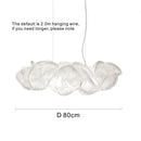 GobekUsa Cloud White Pendant Light: Rice Paper Ball Lampshade for Kitchen Island, Restaurant & Kids Room