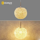 GobekUsa Crystal Ball Pendant Chandelier for Bedroom Bar Deco