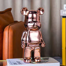 GobekUsa Bear TV Cabinet Sculpture Decor Piggy Bank, Home Decoration Art Statue