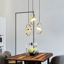 GobekUsa Gold Pendant Lights for Bedroom Kitchen Dining Room Decor