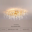 GobekUsa Elegant Gold Crystal Chandelier for Modern Luxury Living Spaces