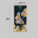 GobekUsa Gold Fish LED Picture Wall Light for Home Decor & Bedroom Aisle