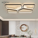 GobekUsa LED Ceiling Lights: Modern, Stylish, Minimalist Black for Living Room and Restaurant