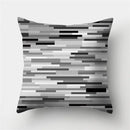 GobekUsa Geometric Stripes Pillowcase 45x45cm Polyester Cushion Cover for Living Room