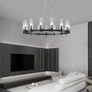 GobekUsa Crystal Chandelier Pendant Lights - Luxury LED Lighting for Living Room