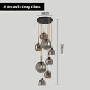 GobekUsa Glass Chandelier Pendant Lights for Bedside, Kitchen, Restaurant, Bar, Home Lighting
