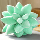 GobekUsa 3D Succulent Cactus Flower Throw Pillow - Handcrafted Lavender Decor