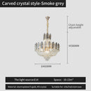GobekUsa French Bead Chain Crystal Chandelier for Luxury Spaces