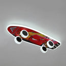 GobekUsa Cartoon Skateboard Ceiling Light for Children's Room