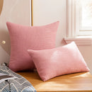 GobekUsa Linen Cotton Throw Pillowcase 100% Polyester Cushion Cover for Home Decor