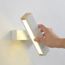 GobekUsa Adjustable Wooden LED Wall Lamp - Minimalist Indoor Lighting for Home Decor